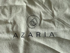 AZARIA Dust Bag Cover For Handbags-Large 21x17” Ivory Drawstring Cotton - Picture 1 of 5