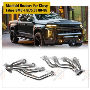 Manifold Header for Chevy Avalanche Silverado Tahoe GMC Sierra 4.8L/5.3L 00-06 M - Picture 1 of 14