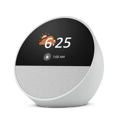 🔥 New Amazon Echo Spot 2nd Gen Smart alarm clock w/ vibrant sound + Alexa 🔥 - Image 1 of 4