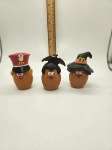3 Vintage 1992 McDonalds Chicken McNugget Buddies Incomplete Nuggets - Picture 1 of 6