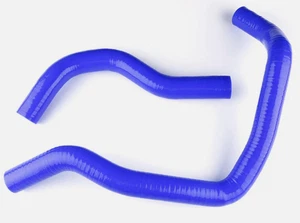 1988-91 Honda Civic CRX SiR VT EE8/9 EF8/9 B16A Silicone Radiator Hose Kit Blue - Picture 1 of 9