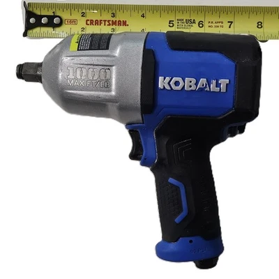 Kobalt SGY-AIR236 .5" Llave de Impacto de Aire Destornillador de Impacto Neumático Herramienta de Alto Par Foto 1 de 4