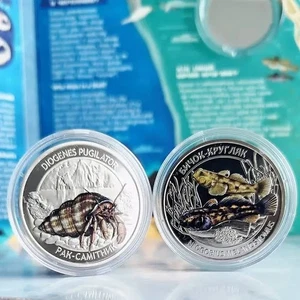 Ukraine Münze 2025 - Set aus zwei Münzen "Bewohner der Tiefsee" 5UAH - Bild 1 von 11