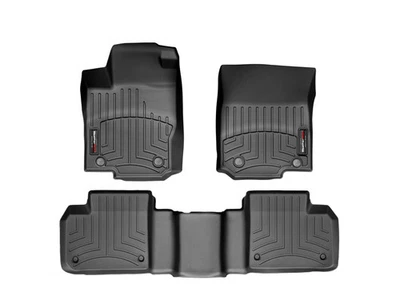 WeatherTech FloorLiner 适用于 2013 - 2015 梅赛德斯 GL 63 AMG - 第一排和第二排,黑色 — 第 1/4 张图片
