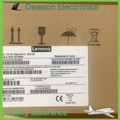 Lenovo 00YK016/7XB7A00027 ThinkSystem 2.5" 1.2TB 10K SAS 12G 512N HDD - Image 1 of 4