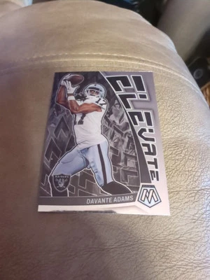 2023 Panini Mosaic Elevate #E-DA Davante Adams Las Vegas Raiders - Image 1 of 2