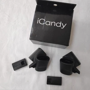 iCandy Peach 4 Peach 3 Converter / Double Adaptors - Front Set Only Pram Part - Picture 1 of 6