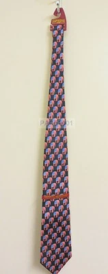 Museum Artifacts Mens Republican Elephant American Flag Neck Tie - Image 1 of 4