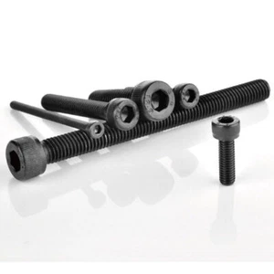 Alloy Steel M5 Hex Socket 12.9 Full Thread High Strength Hex Barrel Head Screws - Picture 1 of 4