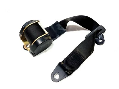 ⭐ 77-85 Bmw 733i 735i Cinturón de seguridad superior trasero izquierdo conductor pretensor negro OEM Foto 1 de 4