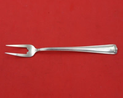 Garfo de picles Embassy Scroll by Lunt prata esterlina 2 dentes 5 7/8" porção - Imagem 1 de 3