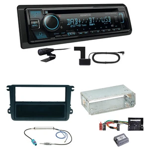 Kenwood KDC-BT560DAB Bluetooth DAB Einbauset für Seat Leon Altea XL Alhambra - Bild 1 von 1