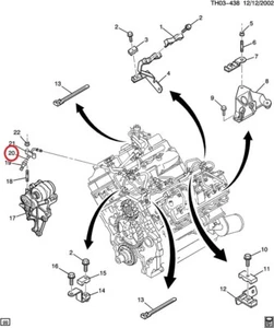 ( 1 ) GENUINE GM 94011618 SEAL/O-RING FI Cold Start Valve, Fuel Feed Return Pipe - Bild 1 von 3