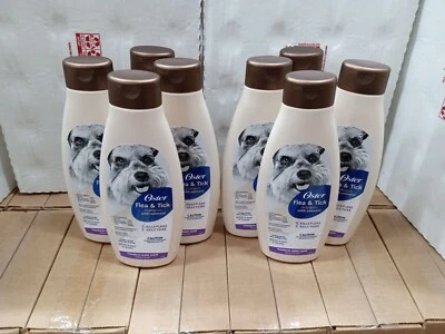 Champú para pulgas y garrapatas de avena Oster 18 fl. oz X 8 botellas! Foto 1 de 4
