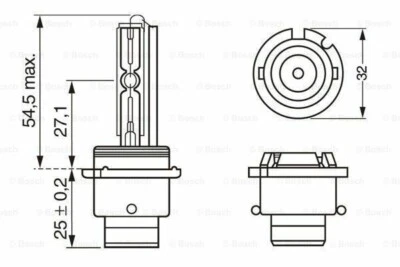 BOSCH 1 987 302 910 Birne, Scheinwerfer für , Alfa Romeo, Alpina, Audi, BMW, - Bild 1 von 4