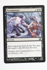 Magic the Gathering MTG Scars of Mirrodin Exsanguinate NM - Picture 1 of 2