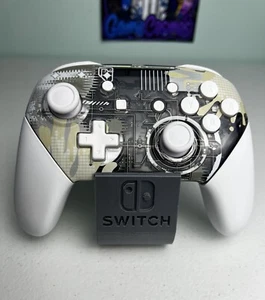 Clear Mech Splatter - Wireless Pro Controller for The Nintendo Switch Or PC - Picture 1 of 4
