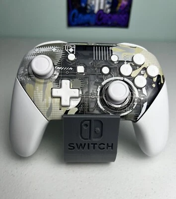 Clear Mech Splatter - Wireless Pro Controller for The Nintendo Switch Or PC - Image 1 of 4