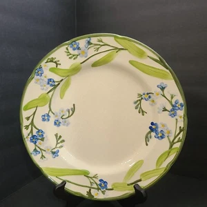 Vintage Franciscan Dinnerware Forget Me Not 10 1/2" DINNER PLATES Excellent - Picture 1 of 4