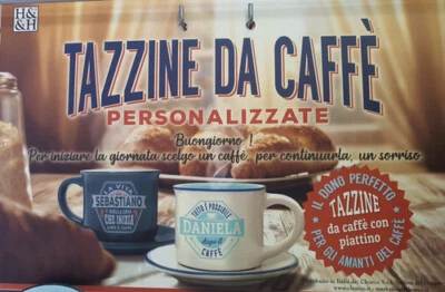 TAZZINA PERSONALIZZATA + PIATTINO - Image 1 of 2