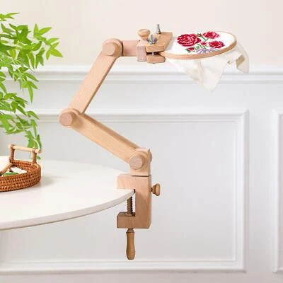 Cross Stitch Stand DIY Embroidery Hoop Stand for Sewing Accessories Quilting - Image 1 of 4