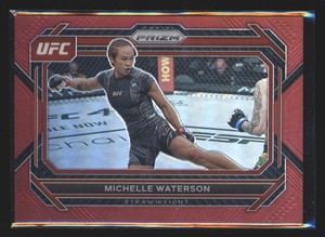 2023 PRIZM UFC RED /199 9 Michelle Waterson - Strawweight