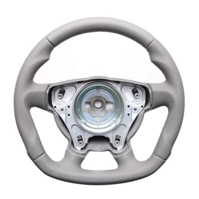 Chrysler Lenkrad Crossfire grau Abgeflacht Neu Beziehen 57757 - Bild 1 von 4