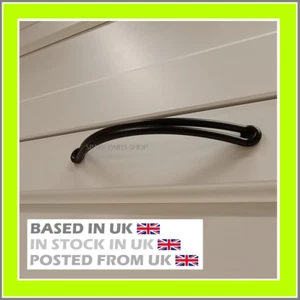 MANGO IKEA SONGESAND NEGRO METAL Y TORNILLOS NUEVAS PIEZAS ORIGINALES 157426 100408 - Imagen 1 de 9