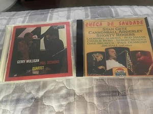 Chega de Saudade by Stan Getz + Gerry Mulligan • Paul Desmond Quartet CD Bundle - Picture 1 of 4