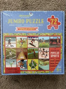UPBOUNDERS Popular Sports Kids 72 Piece Jumbo Puzzle NEW - Picture 1 of 2