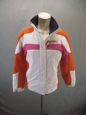 Chaqueta acolchada aislante con cremallera completa 100 % nailon multicolor Spyder talla 16 para niñas 157 Foto 1 de 4