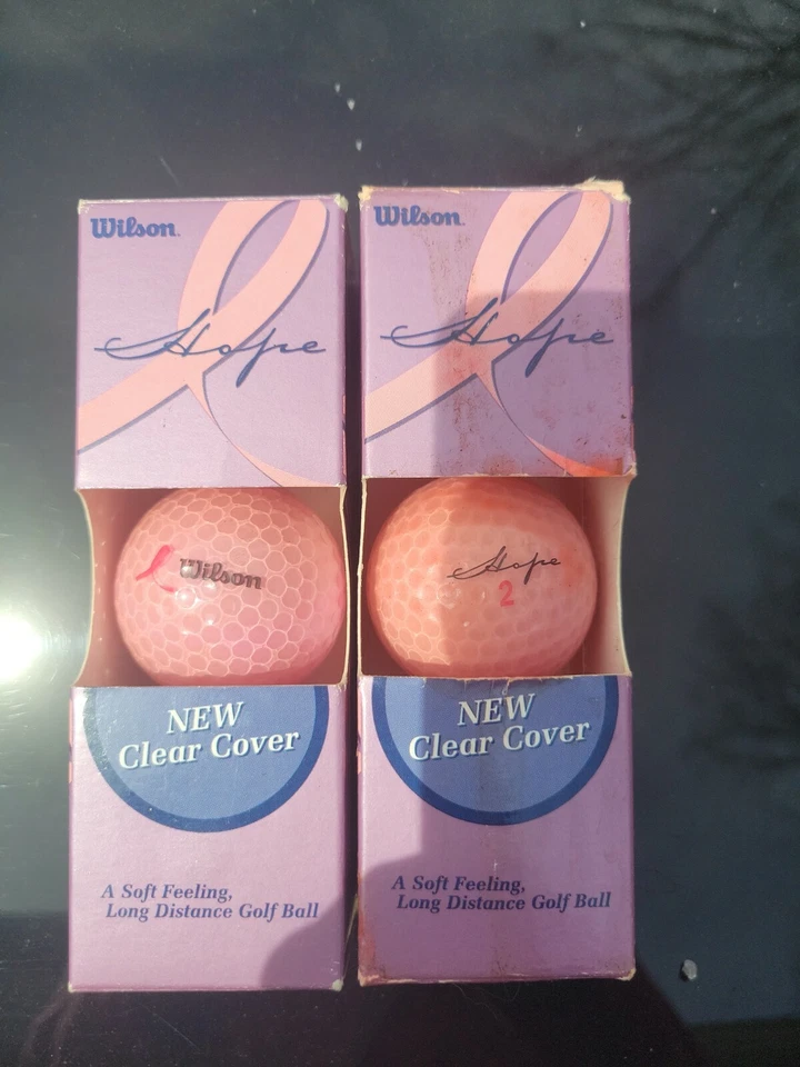 Wilson Hope Breast Cancer Research Foundation Golf Balls Set of 6