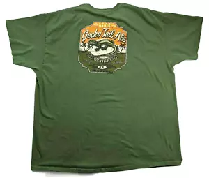 Camiseta Palm Springs Para Hombre 2XL Cola de Gecko Ale Desert Oasis Verde - Imagen 1 de 5