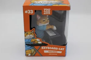 YOU TOOZ COLLECTIBLES KEYBOARD CAT AKA FATSO #33 VYNAL FIGURE MEME COLLECTION - Picture 1 of 7