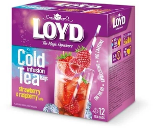 LOYD® Eistee Erdbeere Himbeere- 2 x 12 Btl. MHD 06/26 - Bild 1 von 1