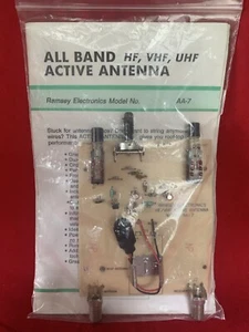 Antenne active Ramsey Electronics AA-7 toutes bandes HF, VHF, UHF (18H) neuve/NEUF - Photo 1/4