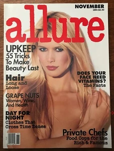 Claudia Schiffer - Allure - Nov. 1994, Jennifer Jason Leigh, Linda Fiorentino - Picture 1 of 18