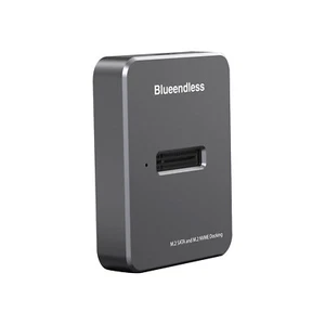 NEW SSD Enclosure Usb 3.1 NVME+SATA SSD Enclosure M Key Usb M.2 Docking Station - Photo 1/12