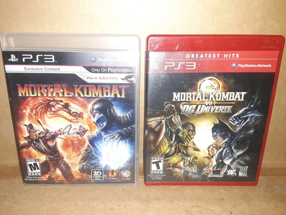 Mortal Kombat & Mortal Kombat Vs. DC Universe For PlayStation 3 (2009,2011 WB) - Image 1 of 4