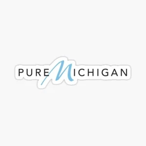 Travel USA Pure Michigan State Outdoor Adventures Lakes City Vinyl Decal Sticker - Picture 1 of 1