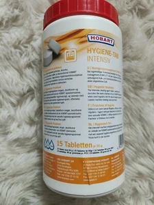 Hobart Hygiene Tabs intensiv Spülmaschinentabs Hygiene- Reinigungs-Tabs 15 Tabs - Bild 1 von 3