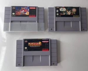 Disney's Aladdin Super StarWars Pacman (Super Nintendo 1993) SNES Cartridge Only - Picture 1 of 2