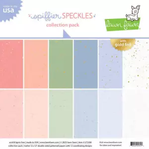 Lawn Fawn 12x12 Paper Pack - Spiffier Speckles LF3208 - Bild 1 von 1