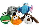 Multipet Nuts For Knots Assorted Rope Head Animal Dog Toy, 4 in