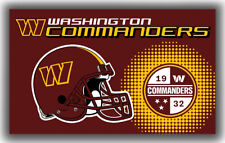Washington Commanders Football Tam Fan Memorable Flag 90x150cm 3x5ft Best Banner