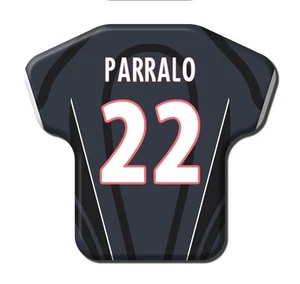 Calamita Simile a T-Shirt Calcio Stagione 2001/2002 PSG 22 Cristóbal Parralo - Picture 1 of 9
