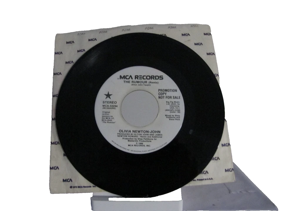 45 ПЛАСТИНКА - ОЛИВИЯ НЬЮТОН ДЖОН - СЛУХИ - Изображение 1 из 1