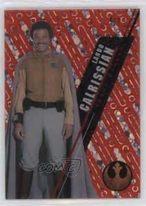 2016 Star Wars High Tek Pattern 1 Red Orbit Diffractor 4/5 Lando Calrissian 1cc7 - Picture 1 of 3