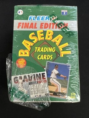 1993 Fleer Baseball Final Edition Factory Sealed RIP ON FRONT WRAPPER - Image 1 of 2