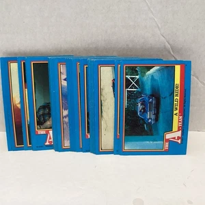 THE A-TEAM 1983 Topps LOT OF 37 DIFFERENT NON SPORTS CARDS Mr. T, George Papard - Picture 1 of 11